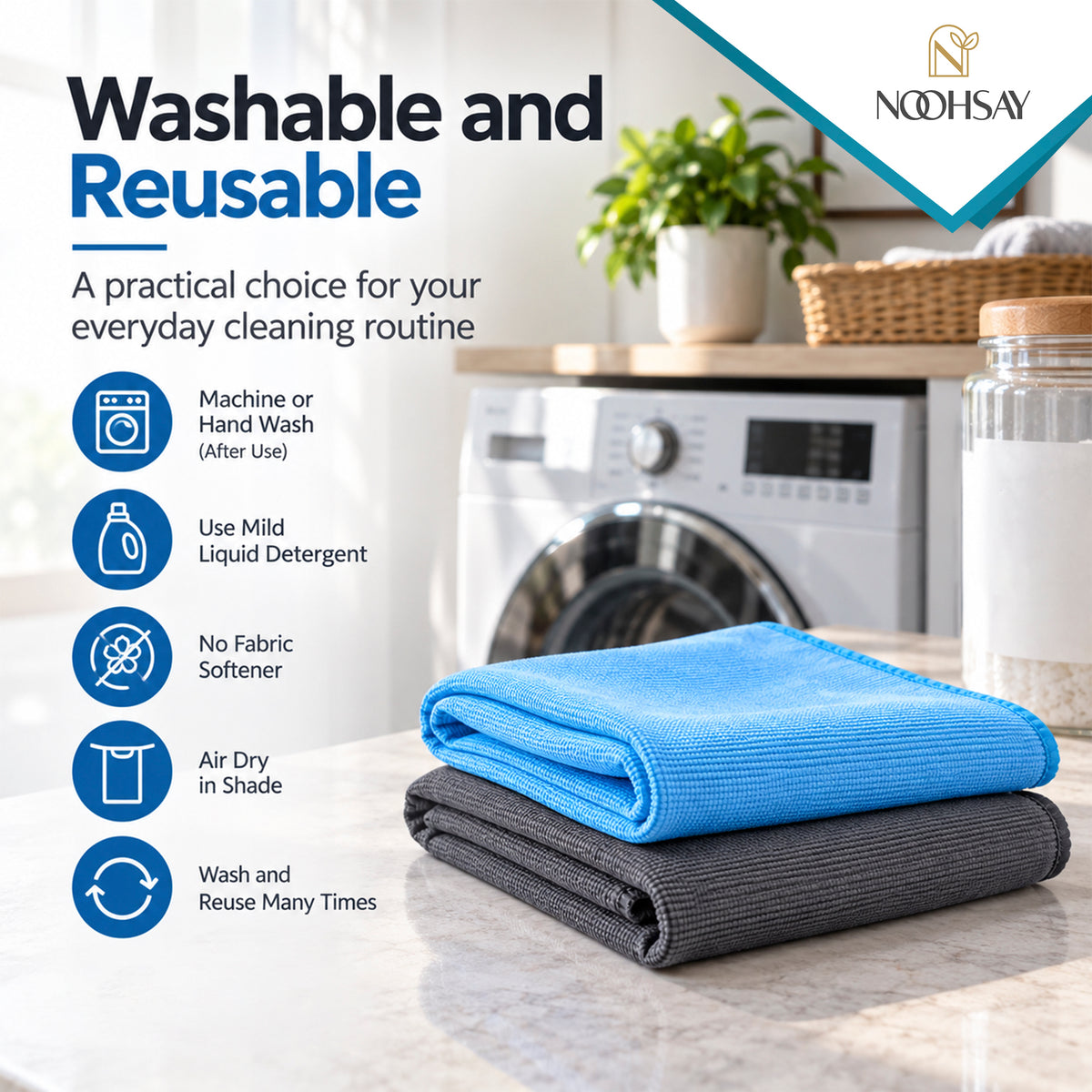 Microfibre Glass Cleaning Cloths