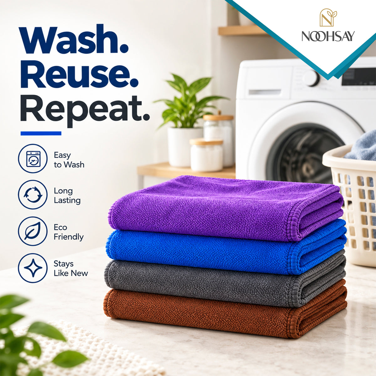 Multipurpose Microfibre Cleaning Towels