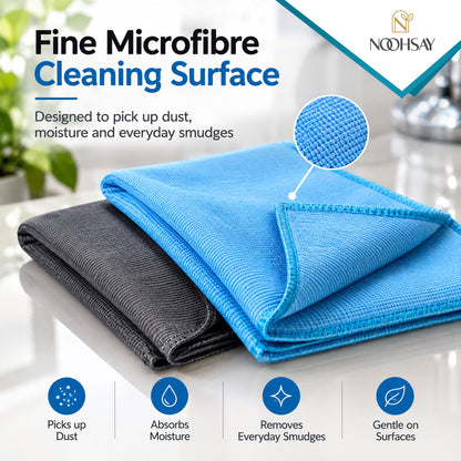Microfibre Glass Cleaning Cloths