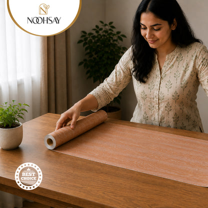 Light Oak Wood Grain Wallpaper, 45 cm x 10 m Roll
